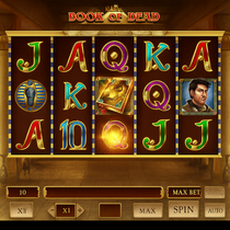 GoldSpin - Book of Dead Slot Game - Play'n GO